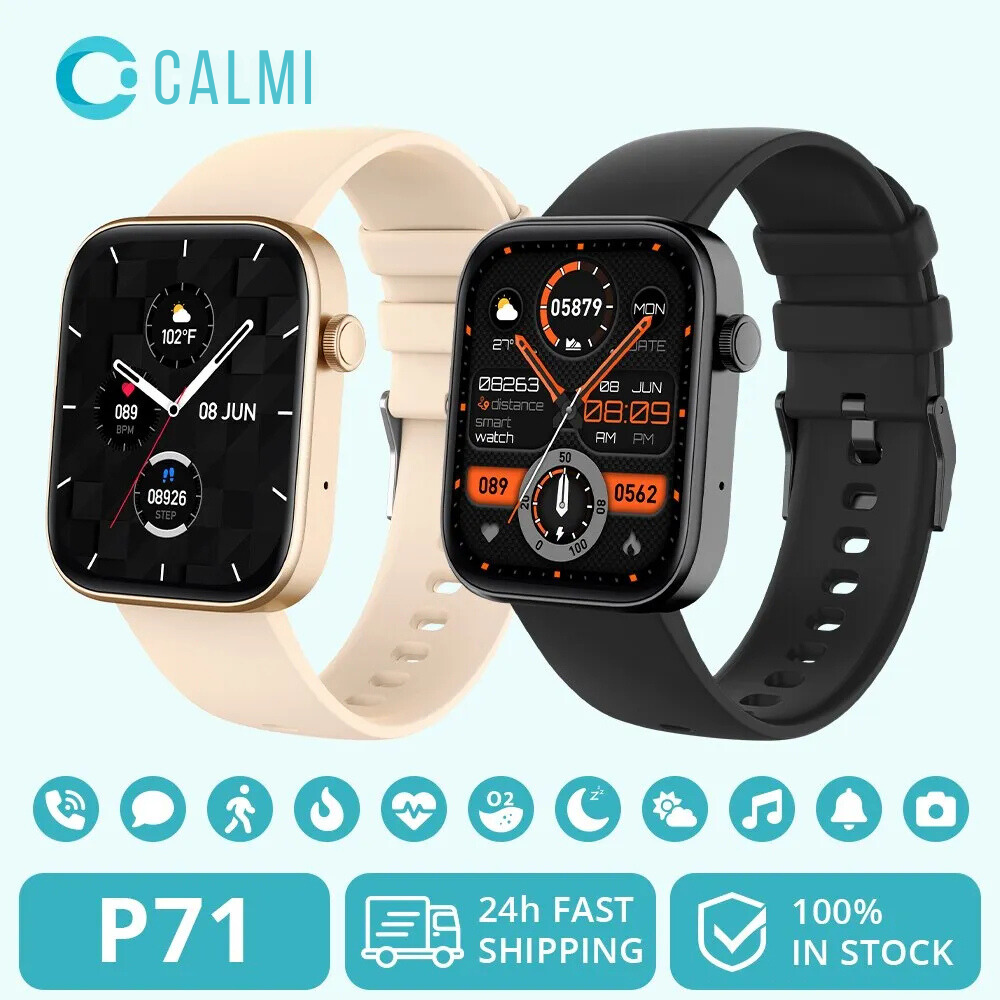 CalMi P71: Betaalbare Smartwatch met Spraakbellen en Gezondheidstrack