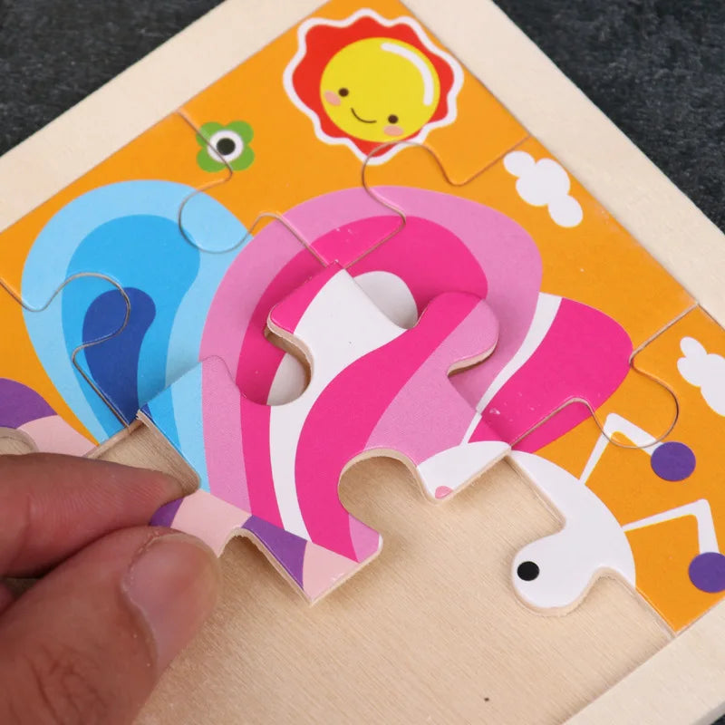 JoyKids' Baby Puzzel Speelgoed: Magisch Leerplezier voor Kleintjes