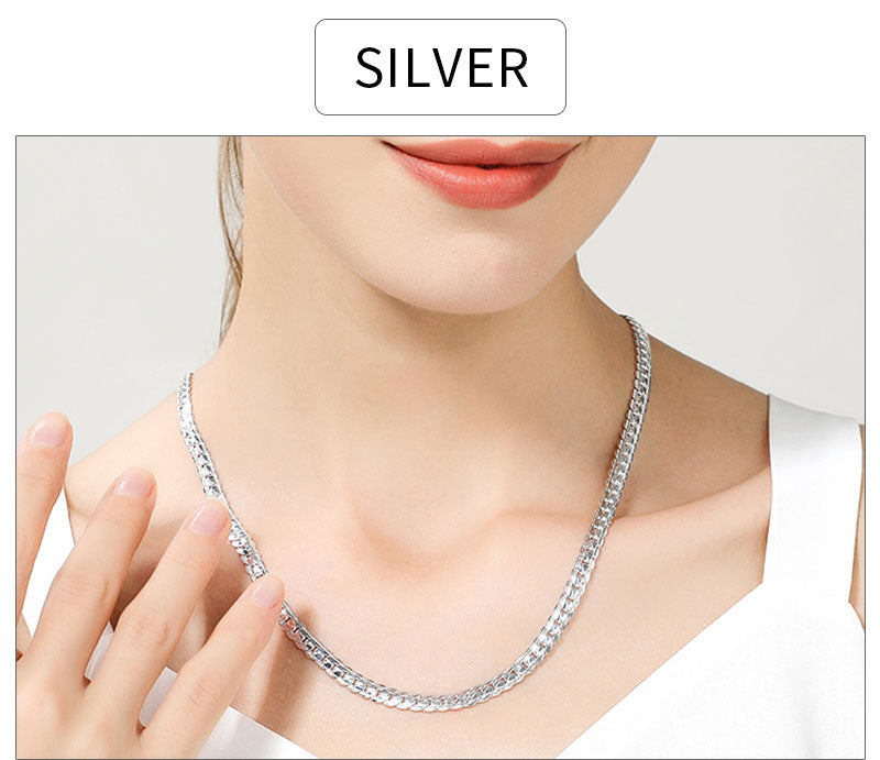 Argenté Élégance S925 Sterling Zilveren Ketting - Tijdloze Schoonheid voor Elke Gelegenheid