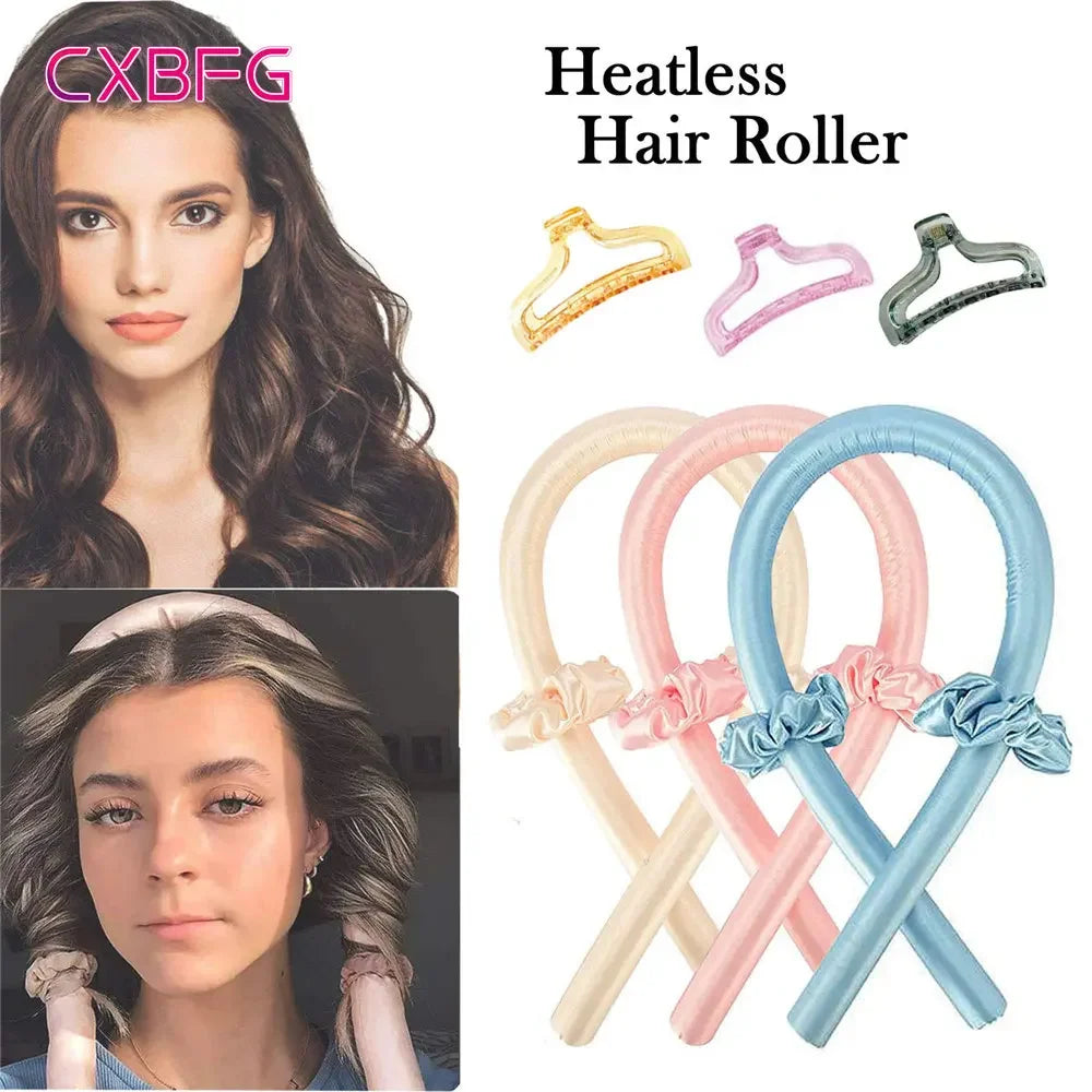 ✨ Heatless Haar Krullers - Mooie Krullen Zonder Hitte! ✨