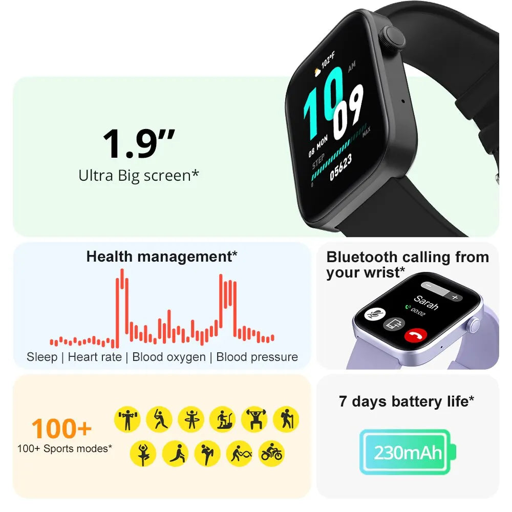 CalMi P71: Betaalbare Smartwatch met Spraakbellen en Gezondheidstrack