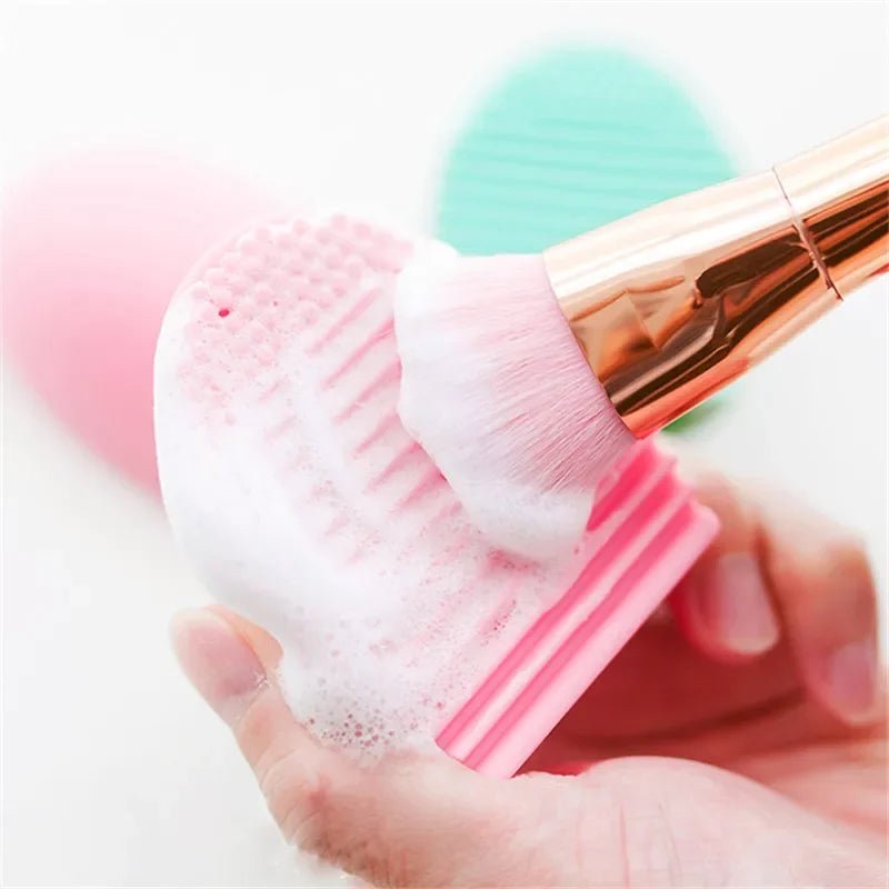 Hoogwaardige Siliconen Kwast reiniger – Make-up Kwast Reinigingshandschoen & Scrubber Tool 🖌️✨